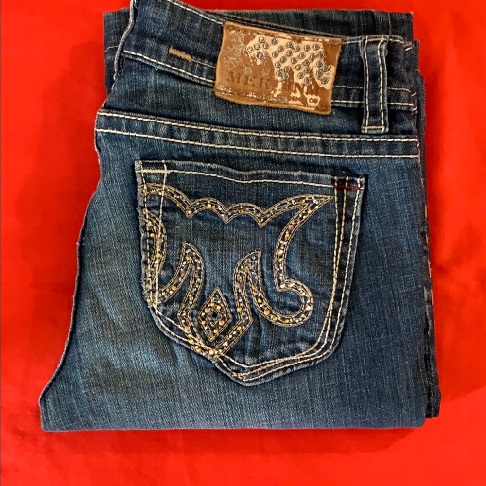 MEK👖DNM Saka Slim Boot Cut for Buckle